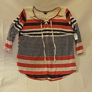 This is a very thin cute 2 xl shirt by joe boxer